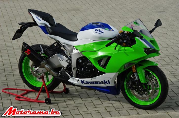 Kawasaki ZX6R 40th anniversary - 2024 - 4000 km @Motorama, Motoren, Motoren | Kawasaki, Bedrijf, Super Sport, meer dan 35 kW, 4 cilinders