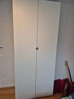 Armoir MALM blanc (234x100x60) avec accessoires internes, Maison & Meubles, 100 à 150 cm, Enlèvement, Utilisé, 200 cm ou plus