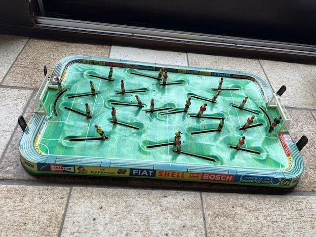 vintage technofix voetbalspel, Ophalen