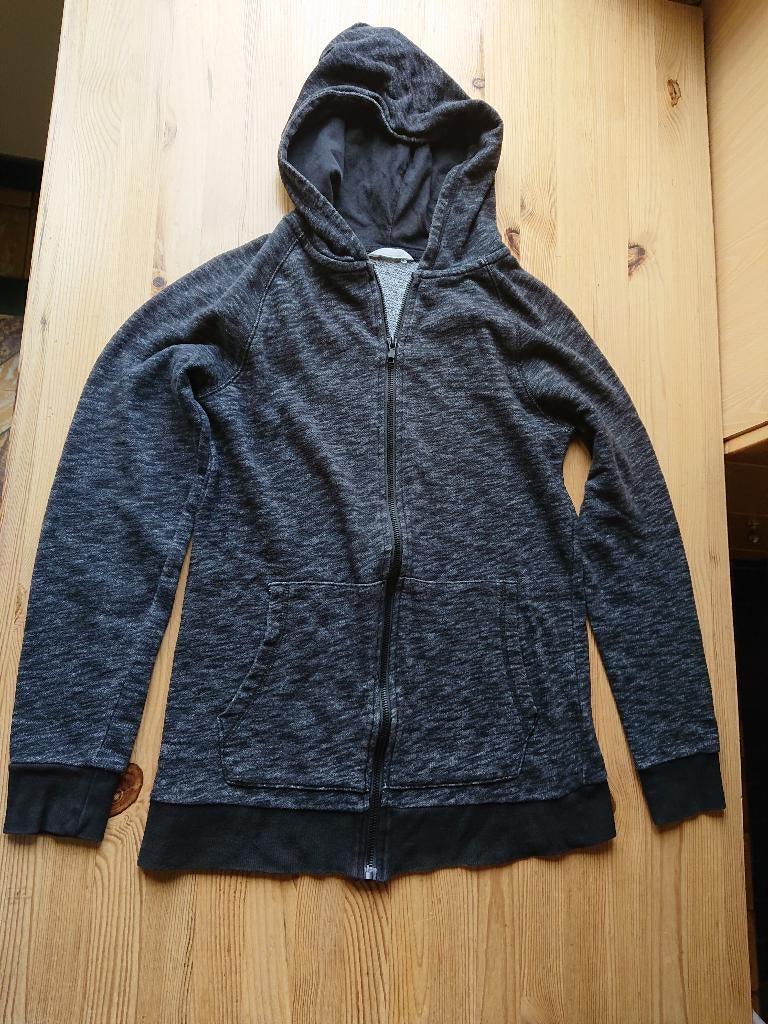 hoodie H&M donker grijs 170, Kinderen en Baby's, Kinderkleding | Maat 170, Gebruikt, Trui of Vest, H&M, Ophalen of Verzenden