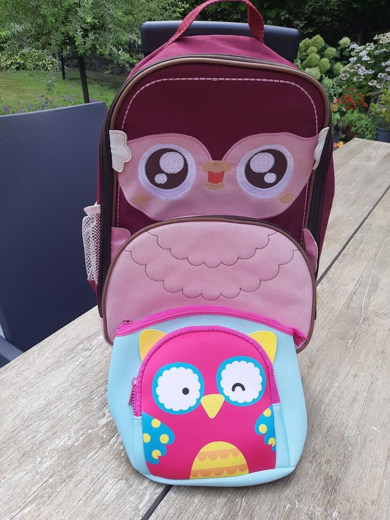 Uiltjes trolley met toilettas, Ophalen