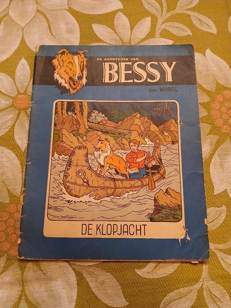 1e druk Bessy nr 13 : de klopjacht, Gelezen, Wirel (Vandersteen/Verschuere), Eén stripboek, Ophalen of Verzenden