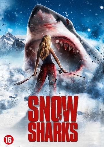 Snow Sharks (2013) Dvd Zeldzaam !, CD & DVD, DVD | Horreur, Utilisé, Monstres, À partir de 16 ans, Enlèvement ou Envoi