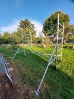 Comabi gevelstelling / rolsteiger, Doe-het-zelf en Bouw, Steigers, Ophalen, Gebruikt, Gevelsteiger, 5 meter of hoger