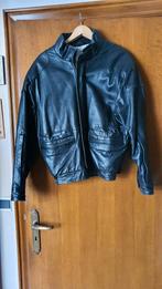 Lederen vest, Ophalen, Maat 48/50 (M), Zwart