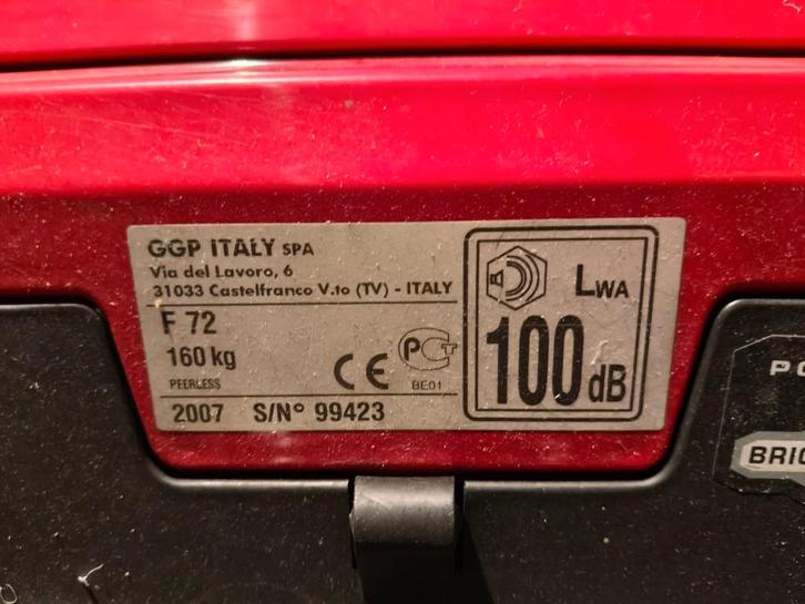 zitmaaier Castelgarden, Jardin & Terrasse, Tondeuses autoportées, Utilisé, Moins de 90 cm, Bac de ramassage, Vitesses, Enlèvement