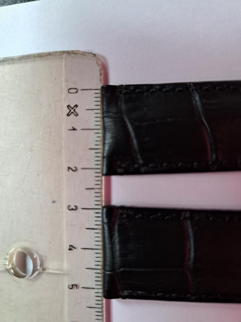 Oris leer nooit gedragen zie foto's Bedankt, Hobby en Vrije tijd, Ophalen of Verzenden, Nieuw