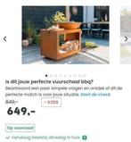 Plancha vuurschaal bbq nieuwprijs 650eur, Ophalen of Verzenden