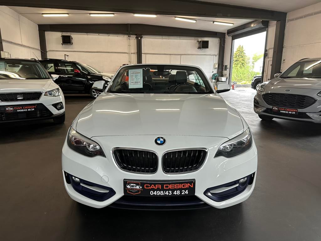 Bmw 218i / 2015 / eu6 / 85.000km / carnet complet…, Autos, BMW, Euro 6, Entreprise, Cabriolet, Boîte manuelle