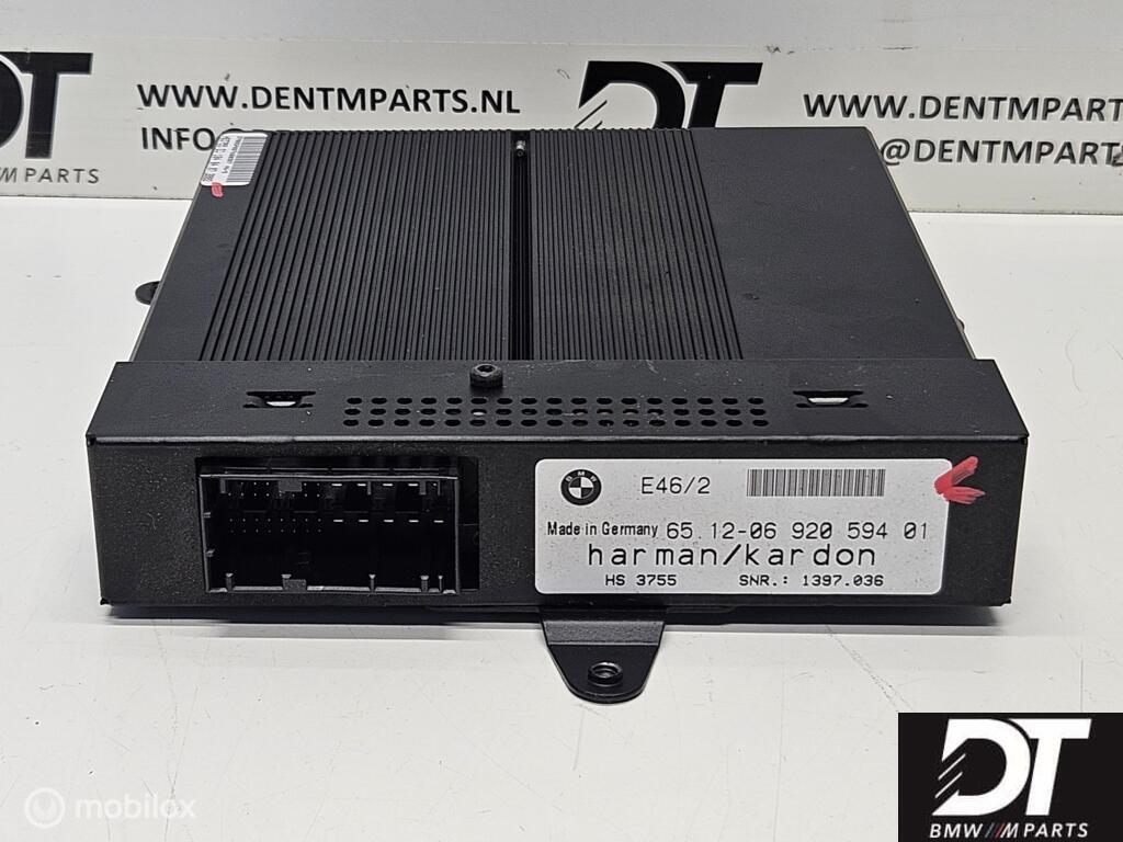 Versterker Harman Kardon BMW 3-serie Coupé E46 65126946985, Enlèvement ou Envoi, Utilisé, BMW, BMW