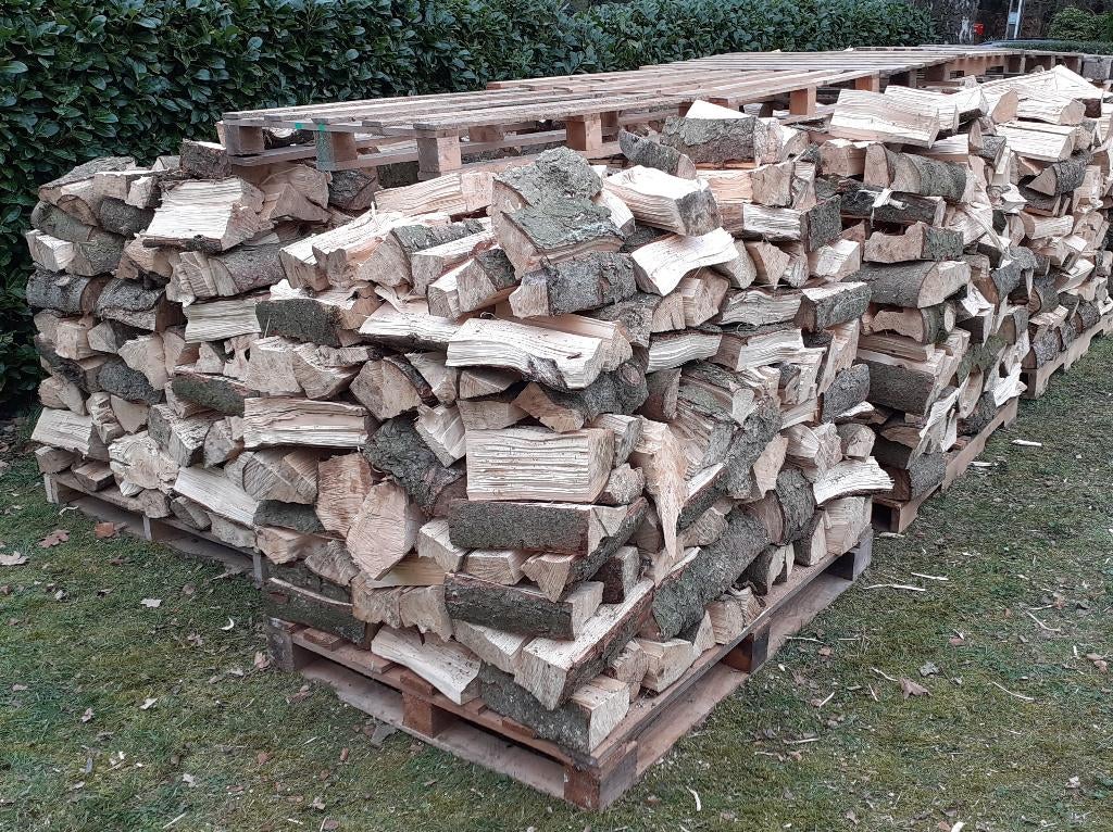 Brandhout klaar voor gebruik, Tuin en Terras, Brandhout, 6 m³ of meer, Ophalen, Blokken