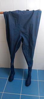 Bottes cuissardes de pêche pointure 39, Porté, Bleu