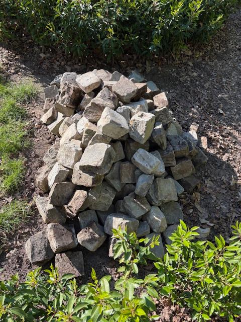 Kasseien (Belgische porfier), Tuin en Terras, Tegels en Klinkers, Ophalen