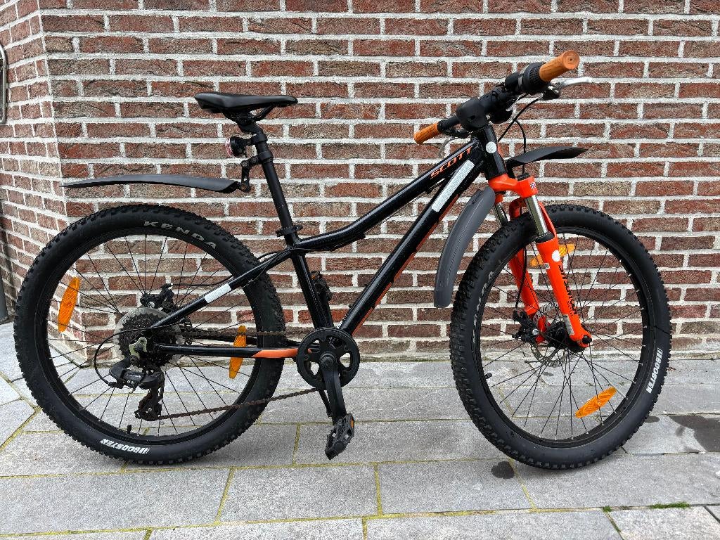 Jongenskinderfiets 24 inch Scott, Fietsen en Brommers, Ophalen, Versnellingen, Scott, Gebruikt