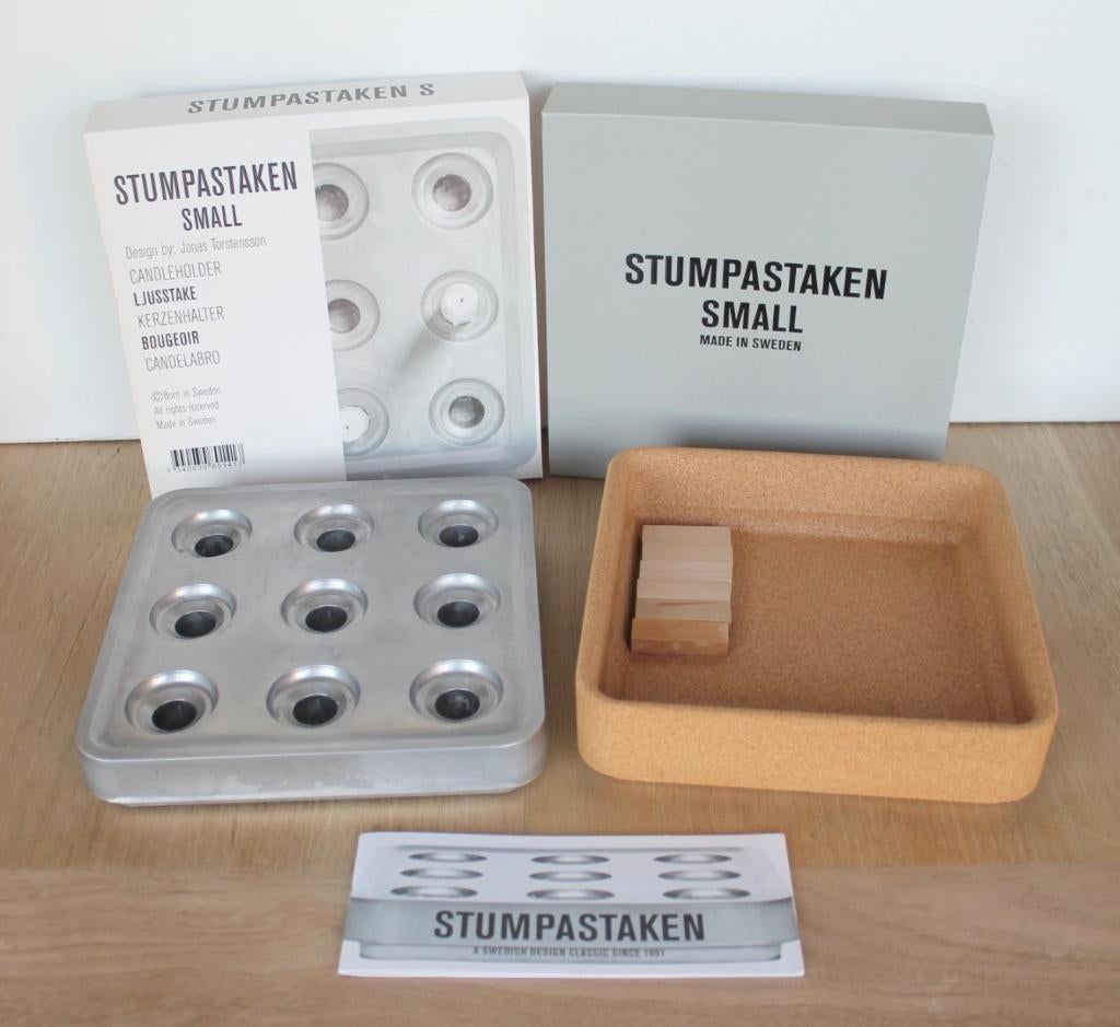 Stumpastaken S, né en Suède, excentrique et unique, Moins de 25 cm, Gris, Enlèvement ou Envoi, Comme neuf