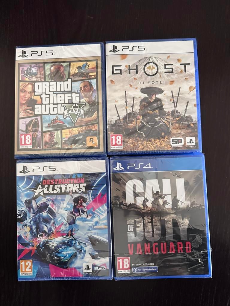 Spelletjes ps5 nieuw, Enlèvement, Neuf