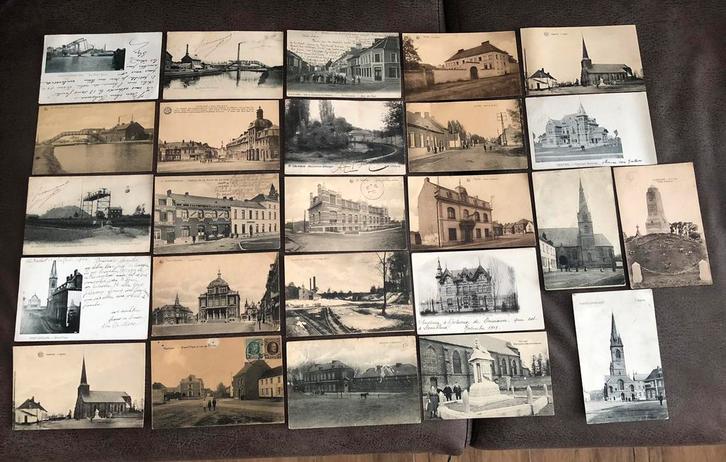 25 CPA Saint-Ghislain , Tertre , Baudour, Hautrage, Sirault,, Collections, Cartes postales | Belgique, Enlèvement ou Envoi