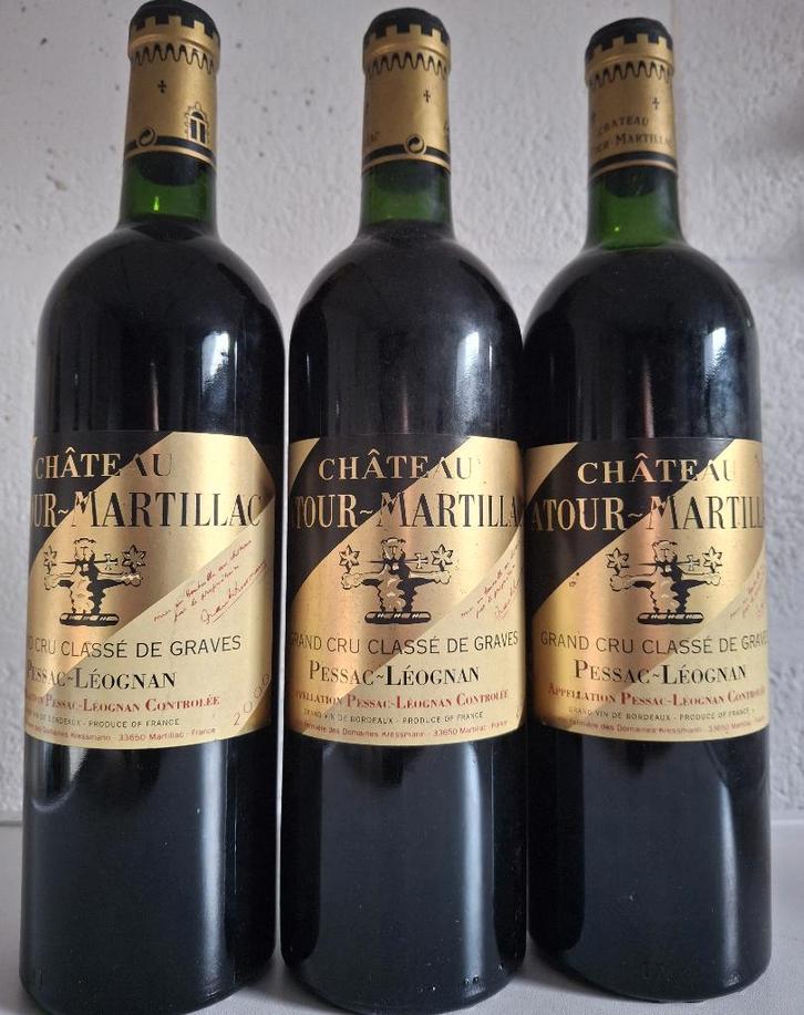 6 GRANDS VINS DE BORDEAUX MILLESIME 2000 :, Collections, Vins, Vin rouge, France, Pleine, Enlèvement