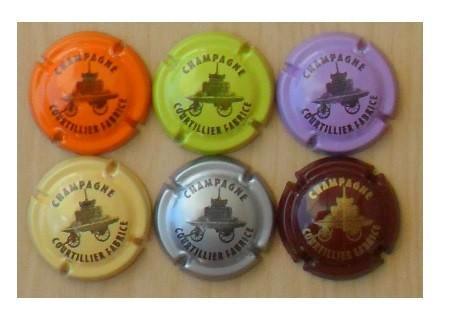 Champagne capsules - Courtillier F 9 Pressoir (L 6219), Verzamelen, Complete verzamelingen en Collecties, Verzenden