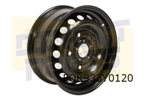 Ford Transit Custom velg staal 6.5J x 15" (zwart / gebruikt, Auto-onderdelen, Banden en Velgen, Band(en), 15 inch, Personenwagen