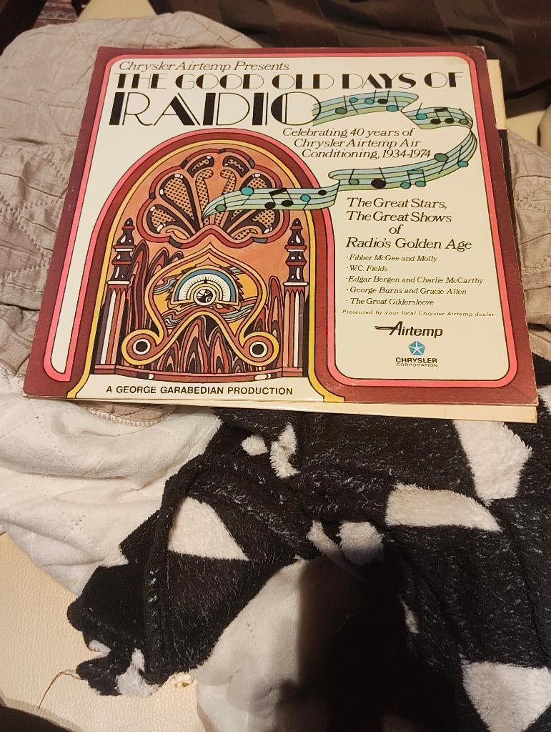 Lp The Good Old Days Of Radio, Ophalen of Verzenden, Gebruikt, Overige formaten