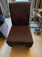 Eetstoelen, Ophalen, Gebruikt, Bruin, Stof