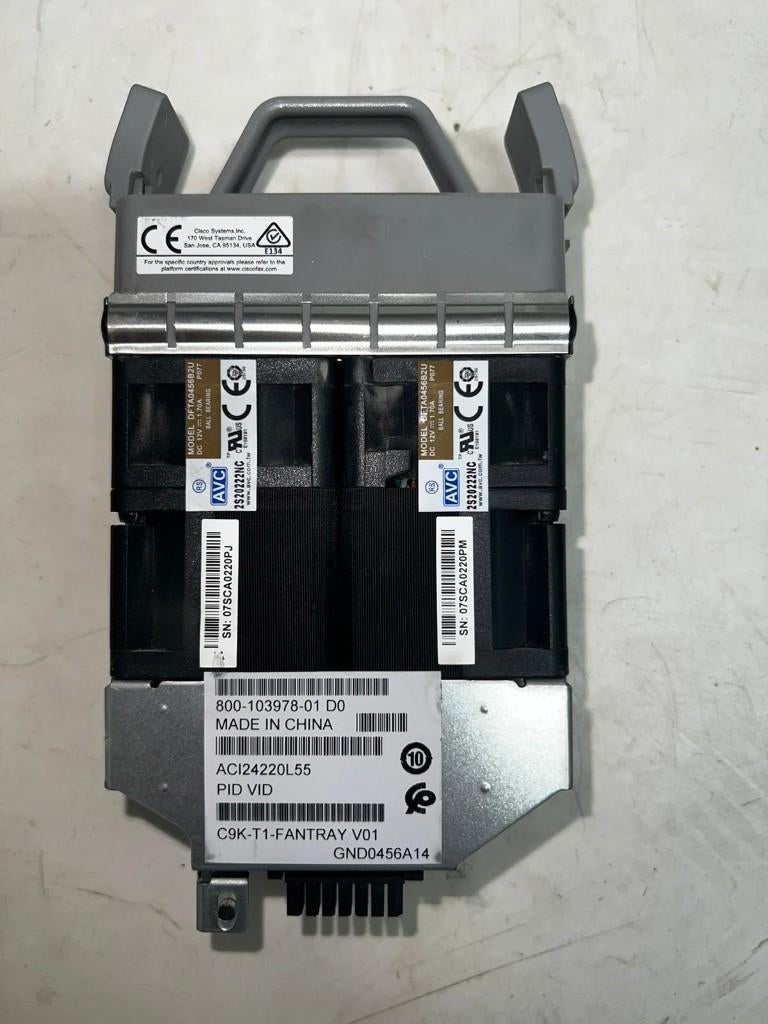 2x CISCO C9K-T1 FANTRAY, Computers en Software, Netwerk switches, Gebruikt, Ophalen