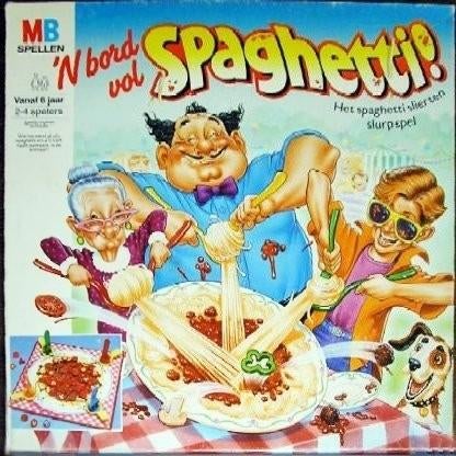 'N bord vol spaghettie mb, Ophalen of Verzenden