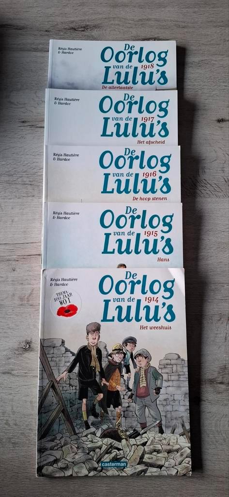 De oorlog van de Lulu's - Complete set, Boeken, Stripverhalen, Ophalen of Verzenden