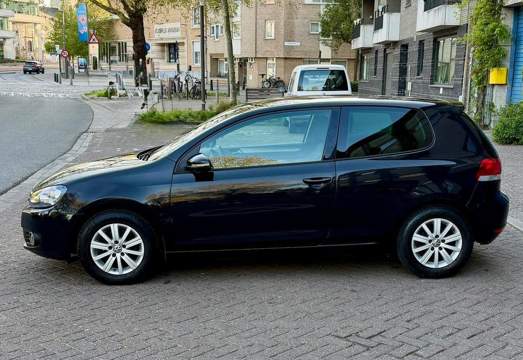 VW Golf 6 1.4 TSI 2010 | Airco | Alu | PDC | Sport., Auto's, Euro 5, Stof, Zwart, Automatische klimaatregeling