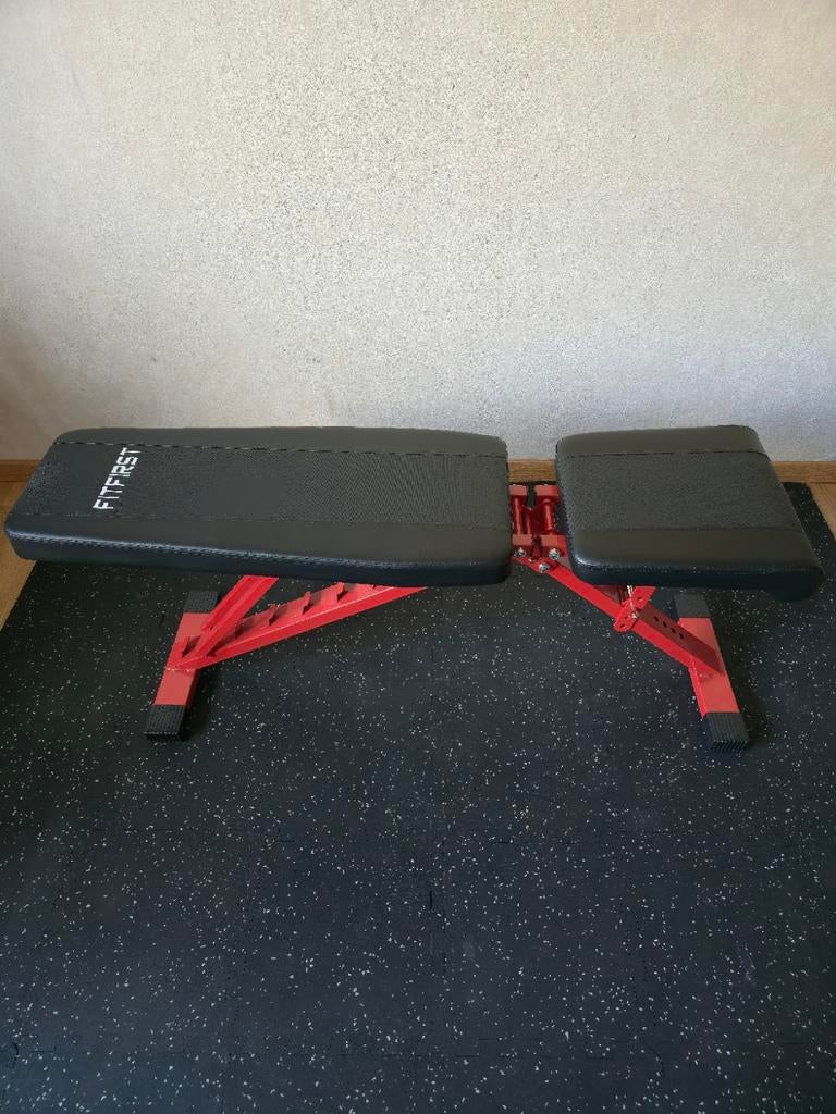 ADJUSTABLE BENCH MAX 300KG, Sports & Fitness, Enlèvement, Comme neuf, Bras, Banc d'exercice