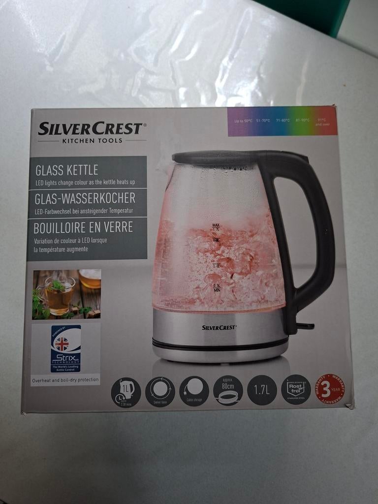 Glazen waterkoker, Elektronische apparatuur, Ophalen