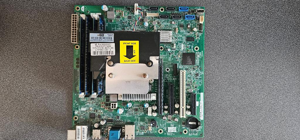 Moederbord HP met CPU en RAM, Computers en Software, Ophalen, Gebruikt, DDR2