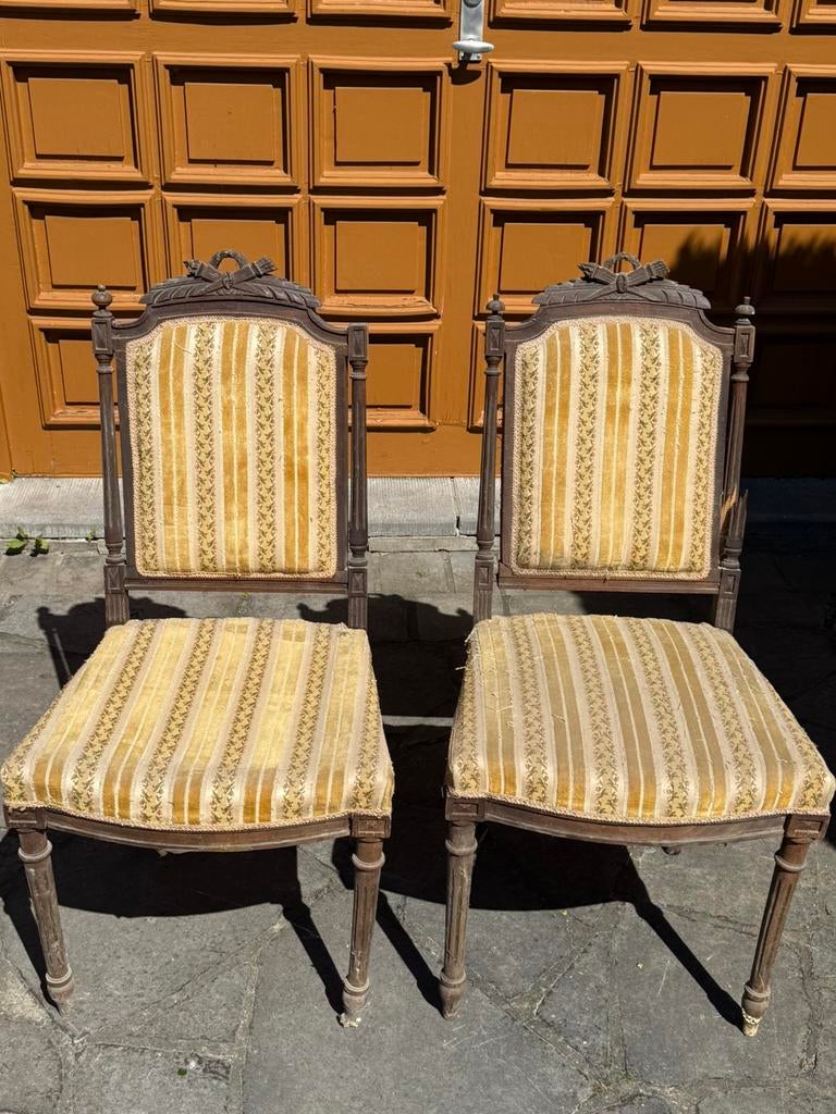 Chaises Louis XV anciennes, Antiquités & Art, Enlèvement