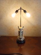 lampe vintage, Utilisé, Métal, 50 à 75 cm, Enlèvement ou Envoi