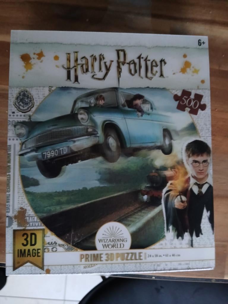 Harry potter 3d puzzel, Ophalen