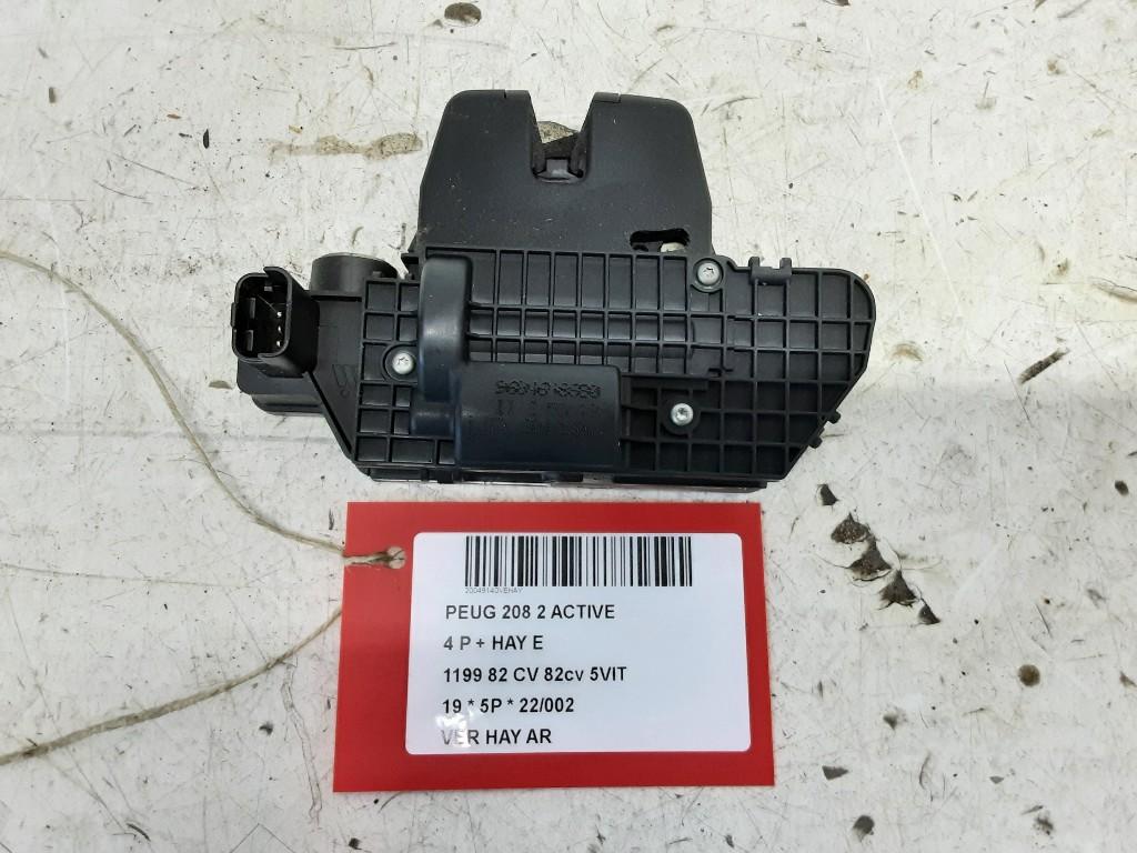 SERRURE COFFRE Peugeot 208 I (CA / CC / CK / CL), Autos : Pièces & Accessoires, Mevr. I. Hauben, Haillon arrière, Utilisé, Rue de l'Espoir 34 34
4030  GRIVEGNÉE, BE