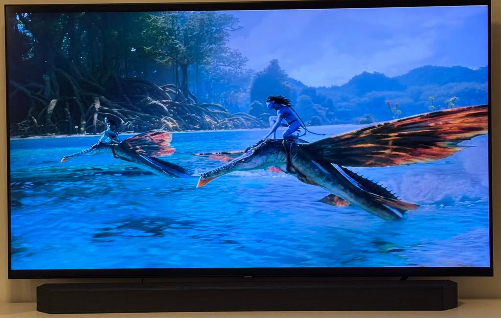 TV haut de gamme QLED samsung 65 pouces 40W, LCD, 120 Hz, Enlèvement, Utilisé