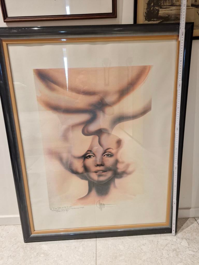 Litho Marilyn monroe, Ophalen
