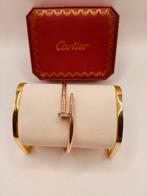 Bracelet Cartier en or rose avec motif d'ongle, Bijoux, Sacs & Beauté, Envoi, Neuf, Autres matériaux, Doré