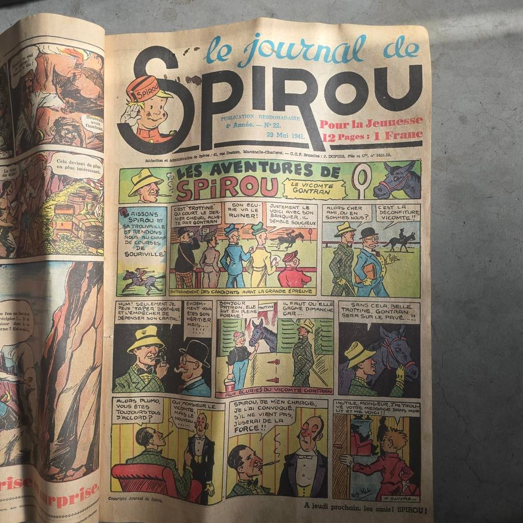 Journal de spirou mai 1941 RARE, Enlèvement ou Envoi