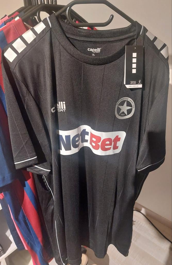 Tuur Dierickx XL Atromitos Griekenland VoetbalShirt, Kleding | Heren, Ophalen, Zo goed als nieuw, Maat 56/58 (XL), Zwart