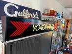 YOKOHAMA banden oude reclame lichtbak, Verzamelen, Ophalen, Gebruikt, Lichtbak of (neon) lamp
