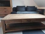 Salontafel in driftwood, Ophalen, 100 tot 150 cm, 50 tot 100 cm, Zo goed als nieuw