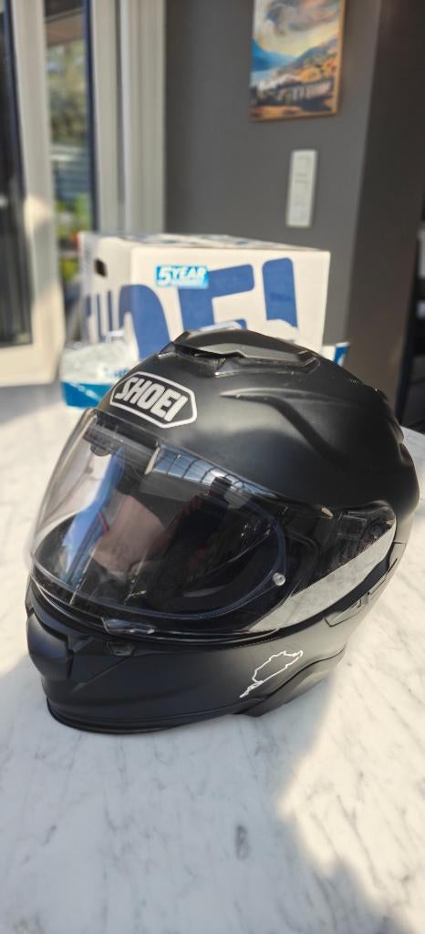 casque Shoei noir matte GT-Air II, Motos, Seconde main, Enlèvement ou Envoi, Casque intégral, Shoei