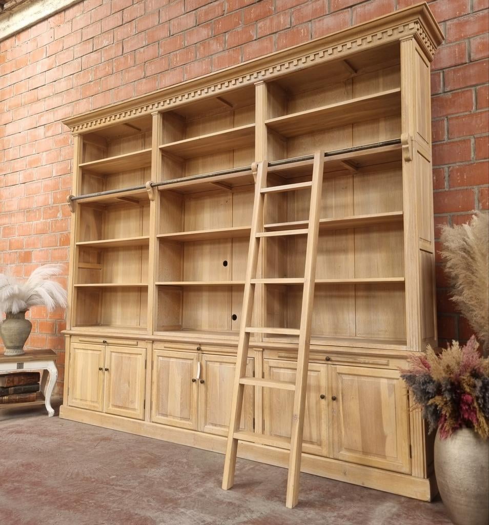 Eiken boekenkast/bibliotheekkast GRATIS LEVERING