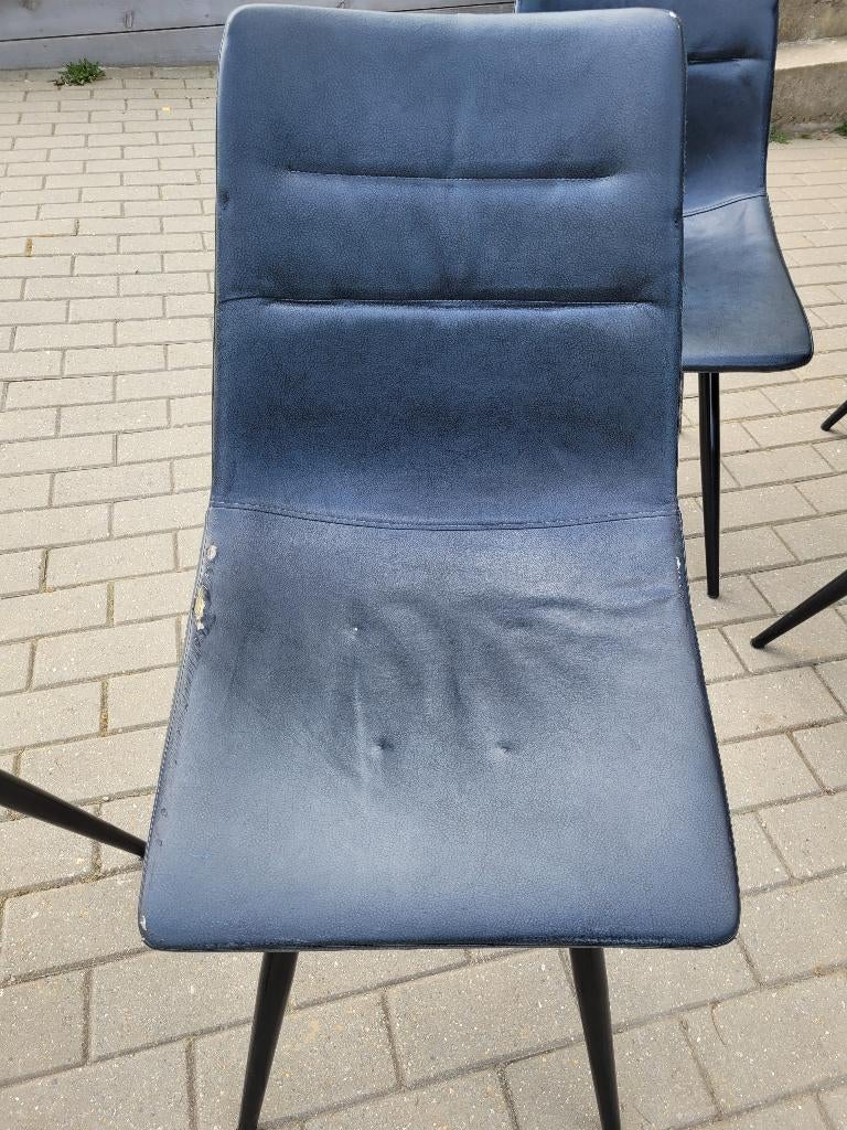 Chaise, Maison & Meubles, Chaises, Enlèvement, Utilisé, Gris, Cinq, Six Chaises ou plus