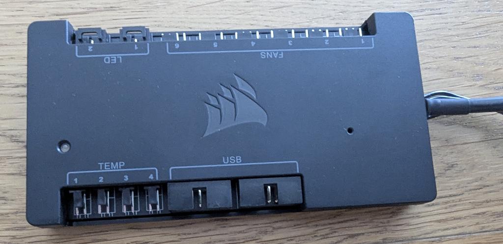 Corsair Commander Pro – Fan & RGB Controller, Informatique & Logiciels, Refroidisseurs d'ordinateur, Enlèvement, Utilisé, Refroidisseur ordinateur à air