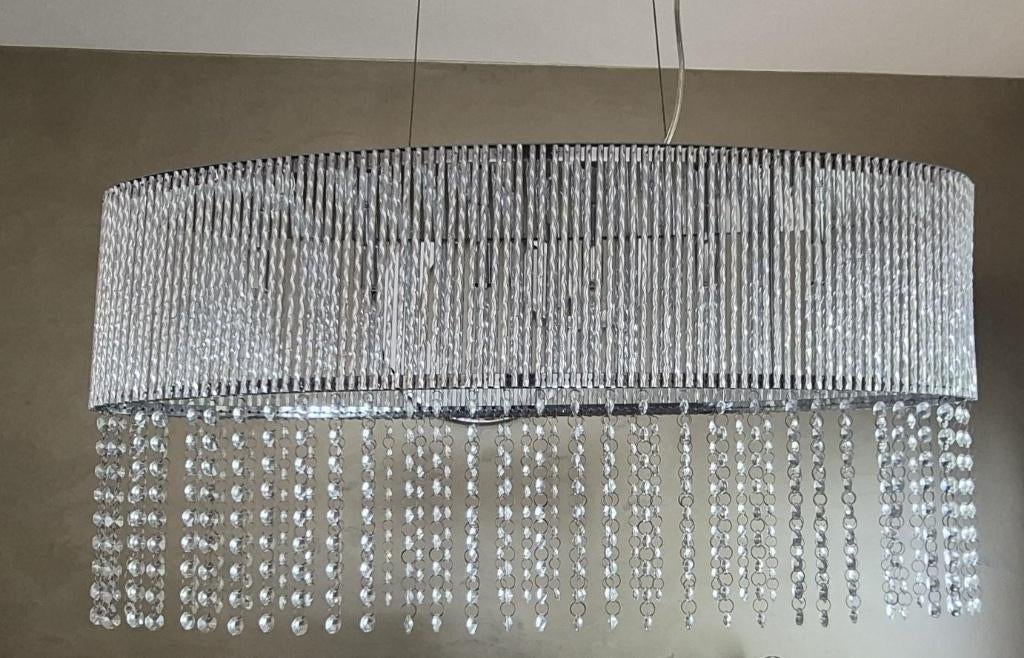 A VENDRE LAMPE/SUSPENSION, Enlèvement, Comme neuf, Verre, 75 cm ou plus