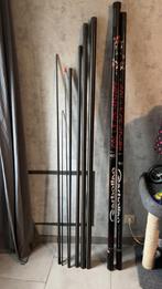 Canne 11m Garbolino Koi Legendary + 2 kit + fourreau., Enlèvement, Comme neuf